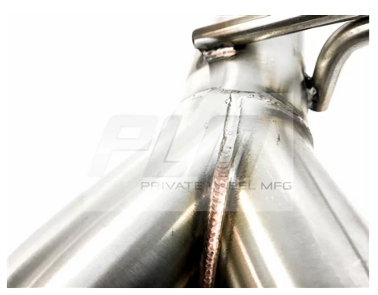 PLM® (15-21) Subaru WRX/STI Axle-Back Exhaust with Muffler Delete/3.5" OD Tips