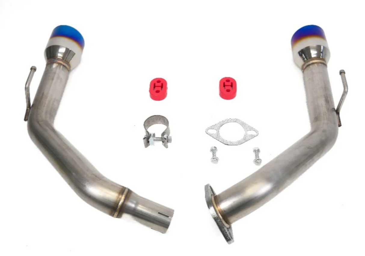 PLM® (23-25) Acura Integra/Honda Civic 1.5L 2.5" Axle-Back Exhaust with Muffler Delete
