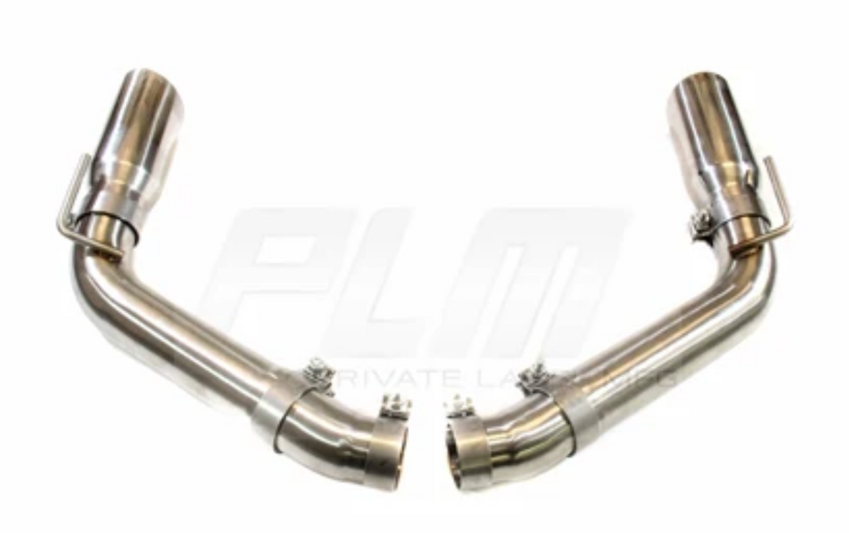 PLM® (10-15) Camaro SS/ZL1 3" Axle-Back Exhaust with Muffler Delete/4" OD Tips
