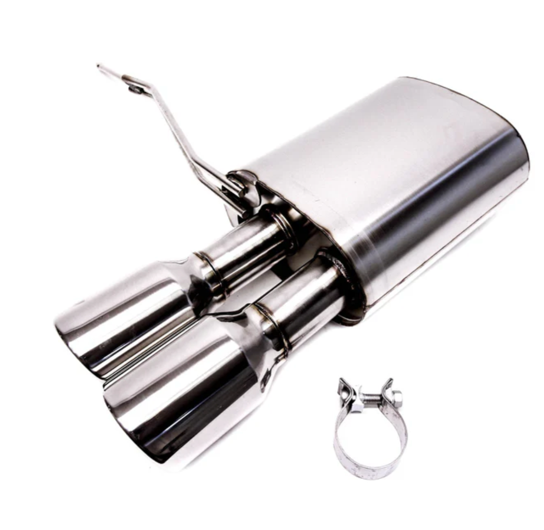 PLM® (14-21) Mini Cooper S 2.0L F56/F57 2.5"Axle-Back Exhaust with 4" OD Tips