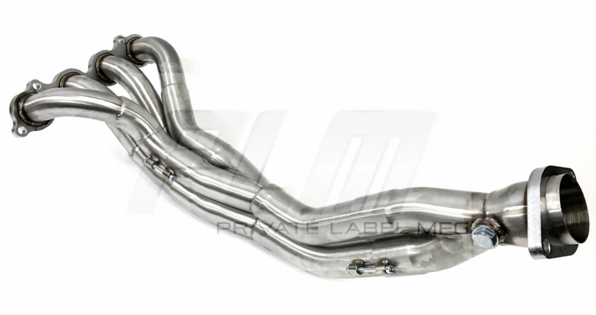 PLM® (01-05) Acura RSX/Honda Civic Si EP3 K20 Power Driven K-Series Header with Catless Mid-Pipe