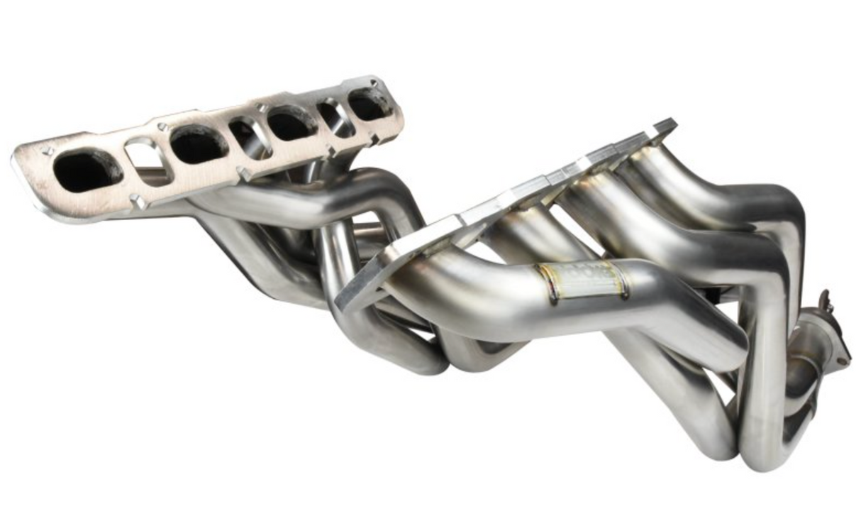Kooks 2015+ Dodge Challenger/Charger Hellcat 2in x 3in SS Headers w/Green Catted OEM Connection Pipe
