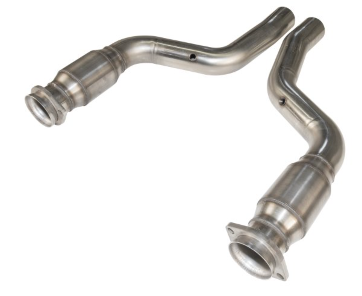 Kooks 2015+ Dodge Challenger/Charger Hellcat 2in x 3in SS Headers w/Green Catted OEM Connection Pipe