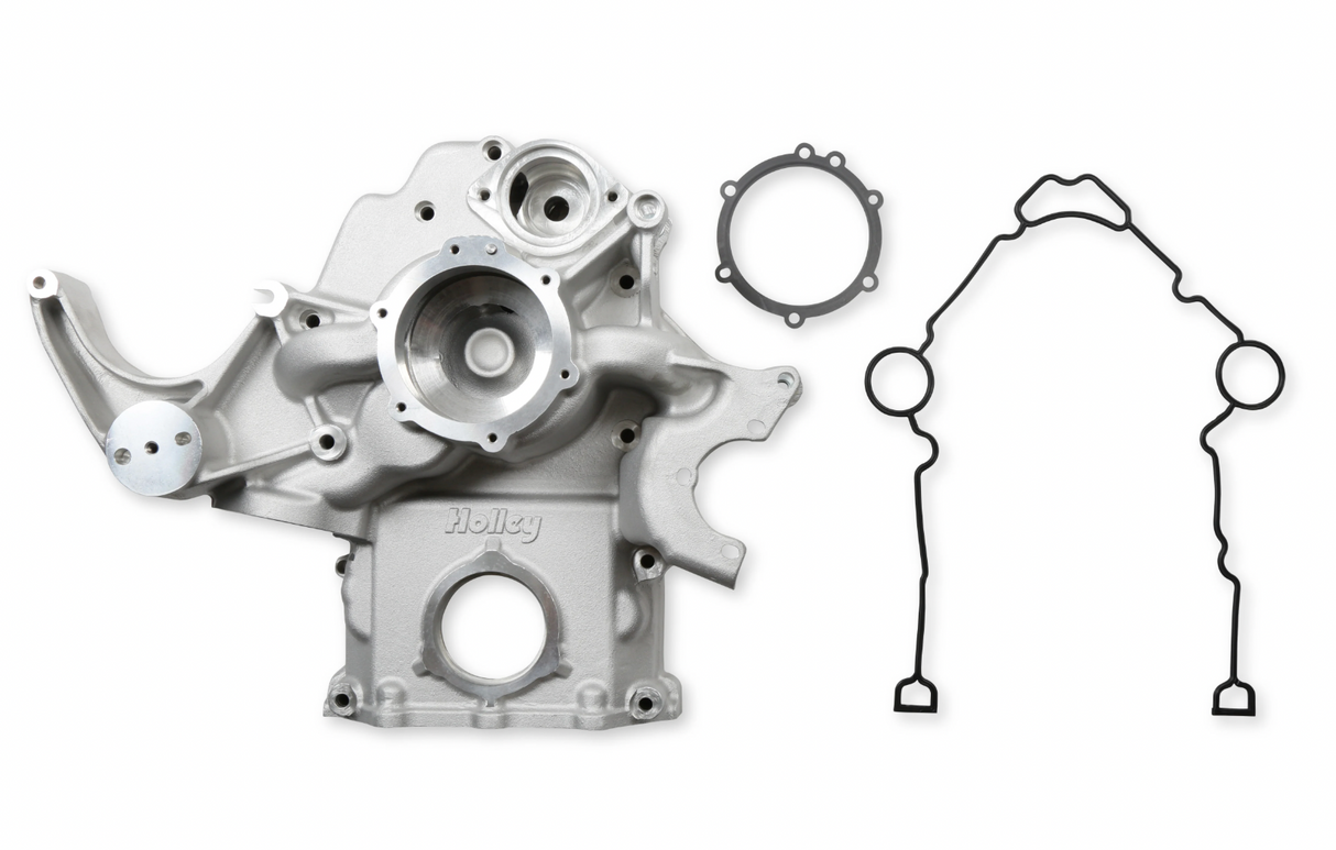 Holley® #20-291 (09-23) GEN III HEMI VVT Cast Mid-Mount Complete Drive System with Cast Damper
