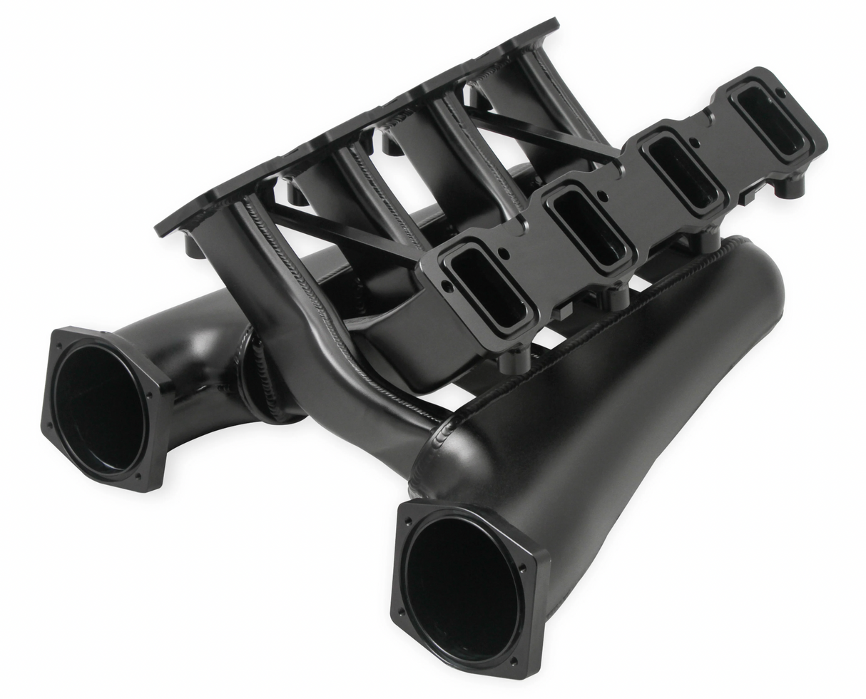 Holley® #822242 GM LS3/L92 102MM Black Sniper EFI Fabricated Intake Manifold Dual Plenum