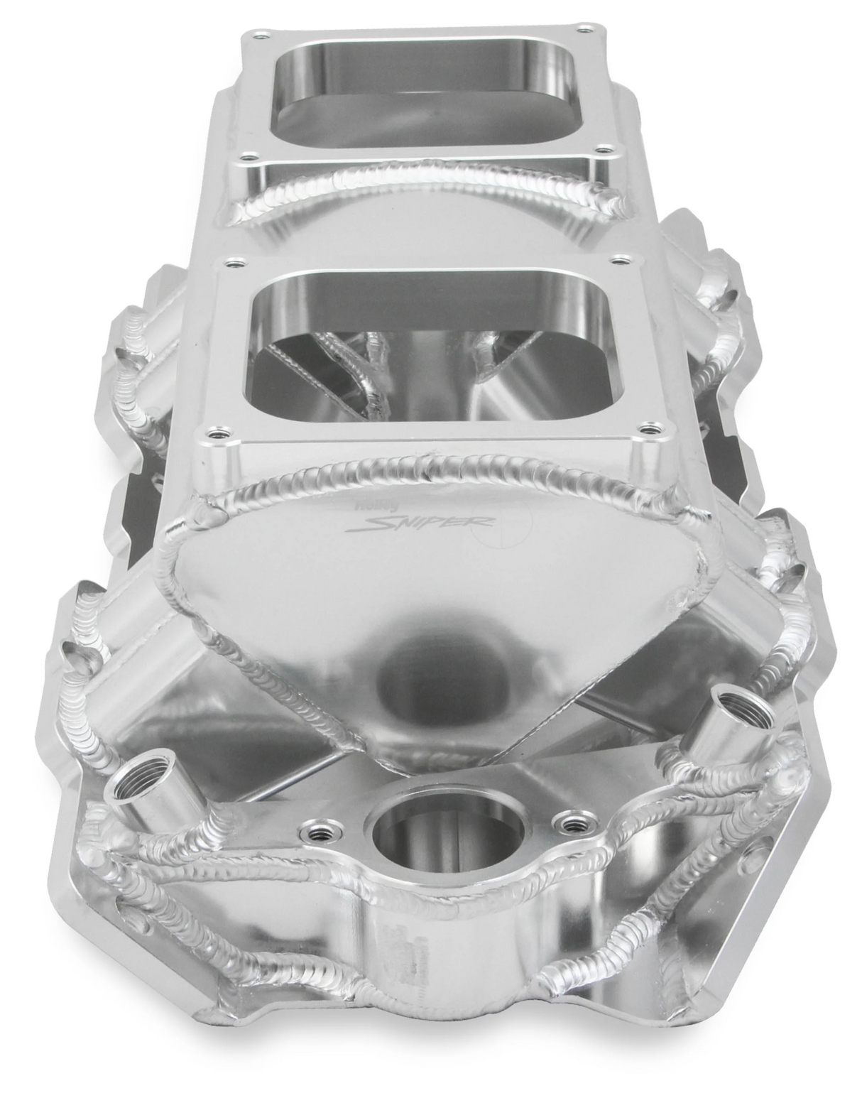 Holley® #835171 Big Block Chevy Sniper Sheet Metal Fabricated Intake Manifold