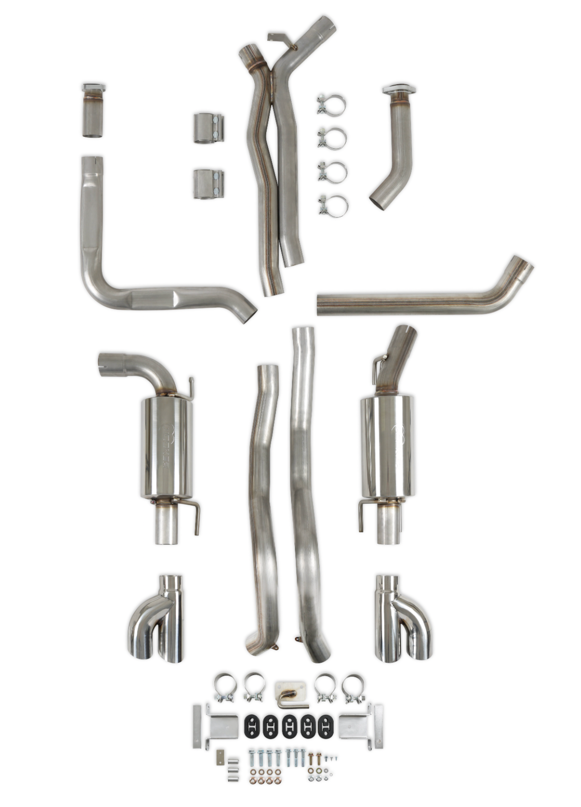 Hooker (98-02) Camaro/Firebrid LS1 409SS 2.5" Cat-Back Exhaust