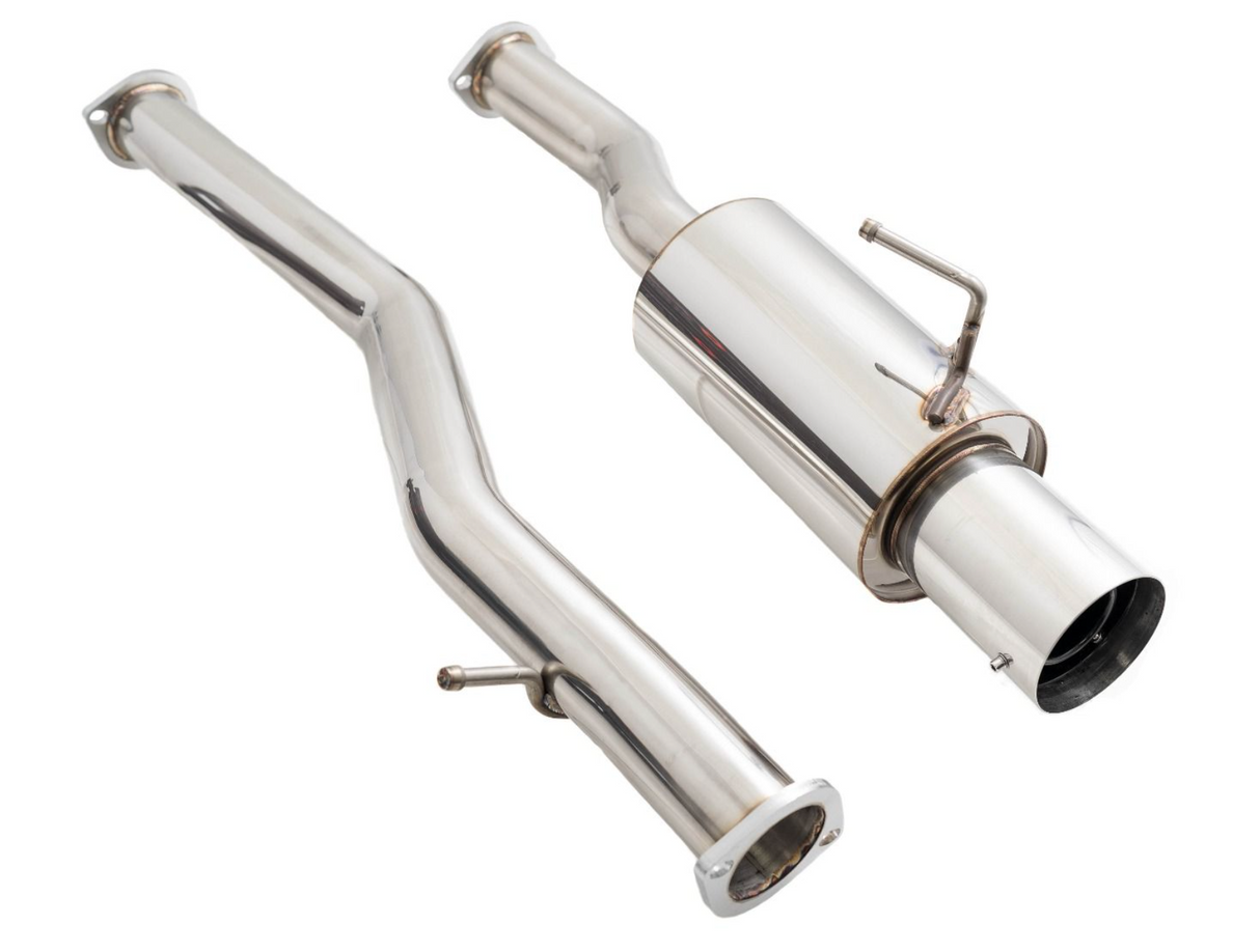 Megan Racing® (09-20) NIssan 370Z 304SS 3" Single Exit Exhaust System with 4.5" OD Polished Tip