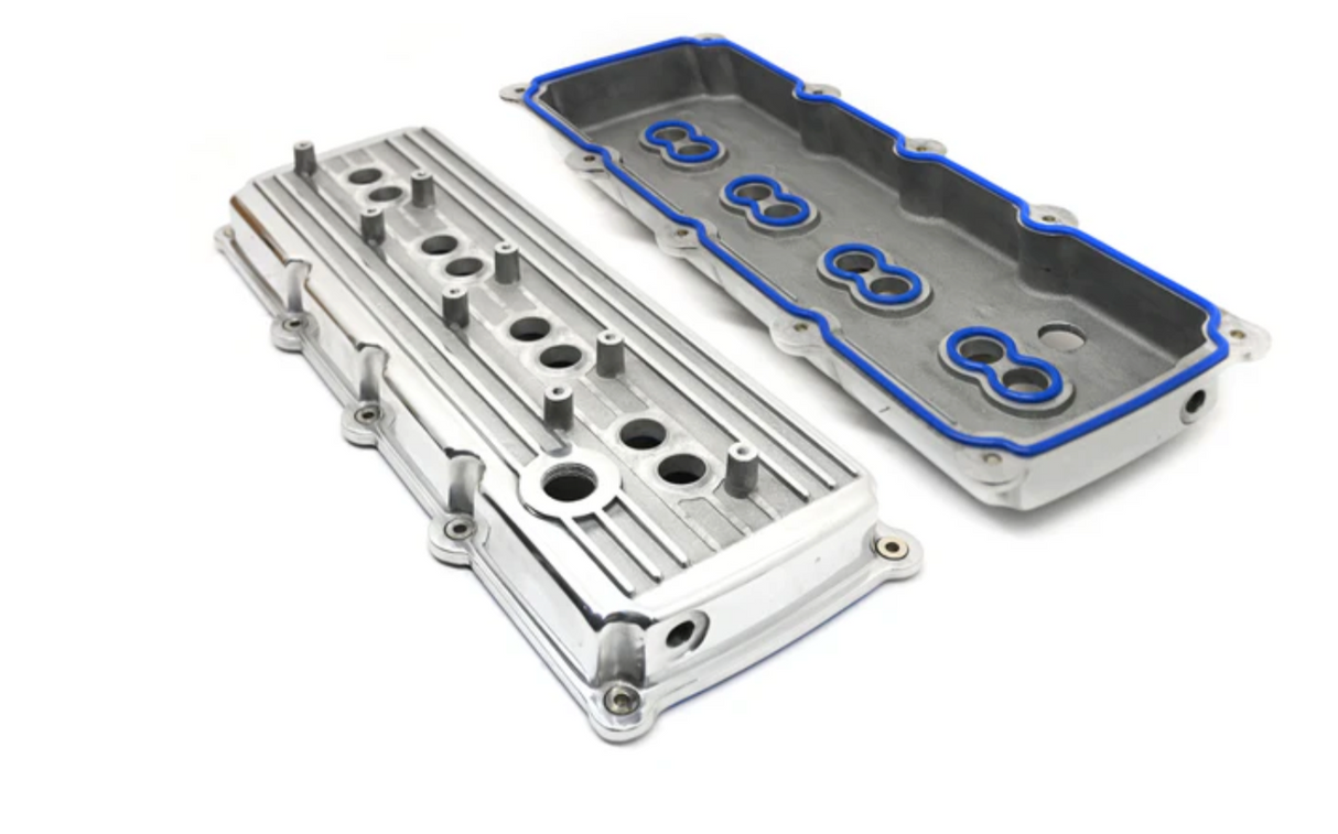 CFR Performance GEN III HEMI Hellcat Conversion Rocker Arm Valve Covers with Oil Filler Tube Quick Connect