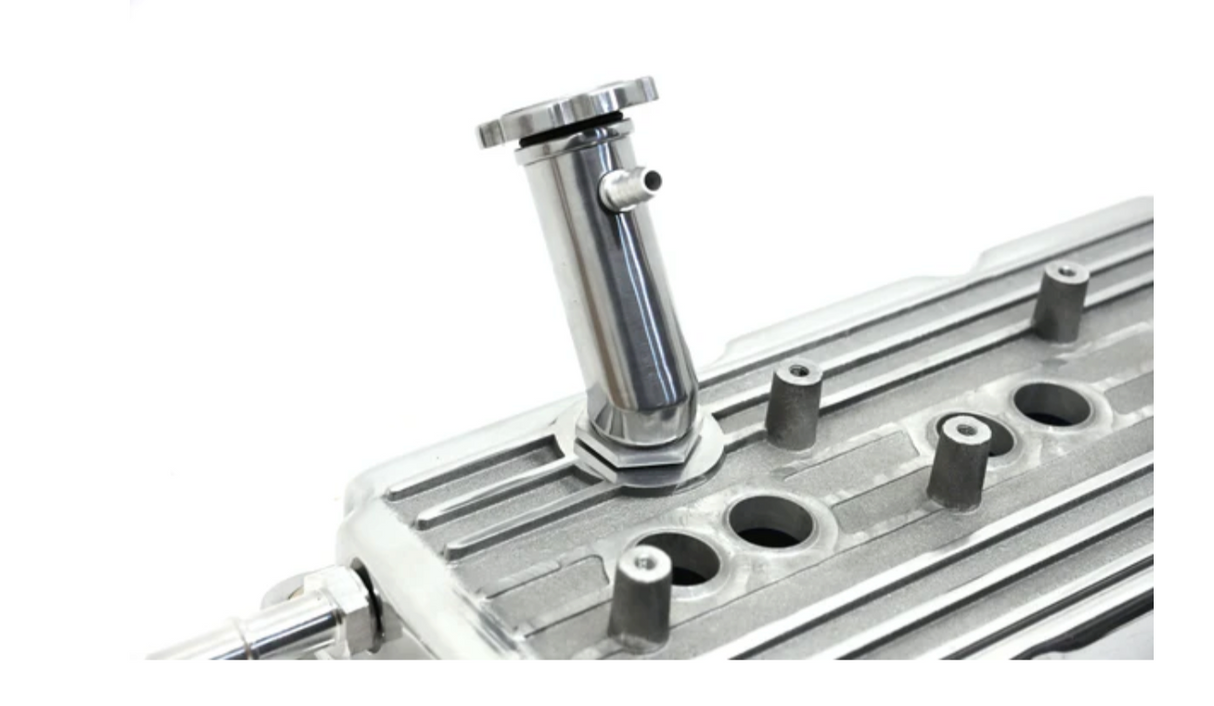 CFR Performance GEN III HEMI Hellcat Conversion Rocker Arm Valve Covers with Oil Filler Tube Quick Connect