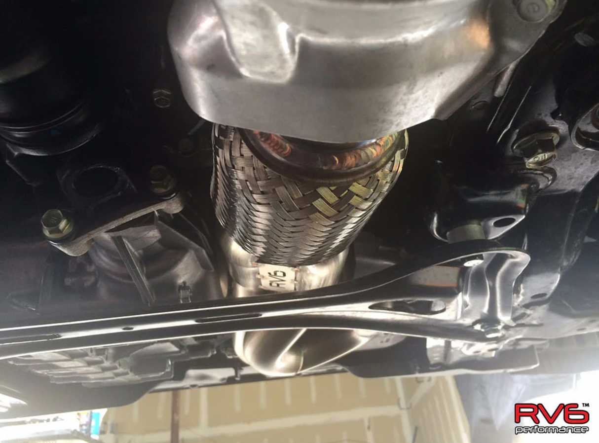 RV6 Performance® (12-15) Honda Pilot J35Z4 304SS Long Tube J-Pipe