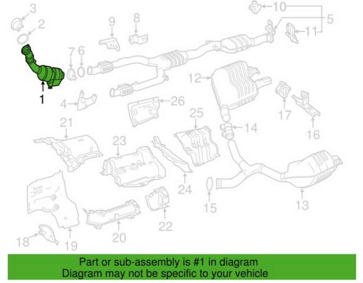 CTS Turbo® Mercedes-Benz C400/C450/C43/E450/E43 M276 304SS 3" 200 Cell High-Flow Catted Downpipe Set
