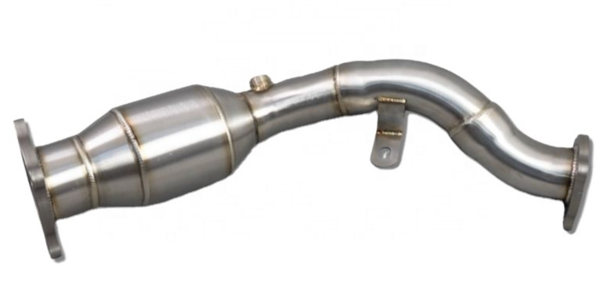 King Racing® (09-16) Audi A4/A5 2.0L B8 304SS 3" 200 Cell Catted Down Pipe