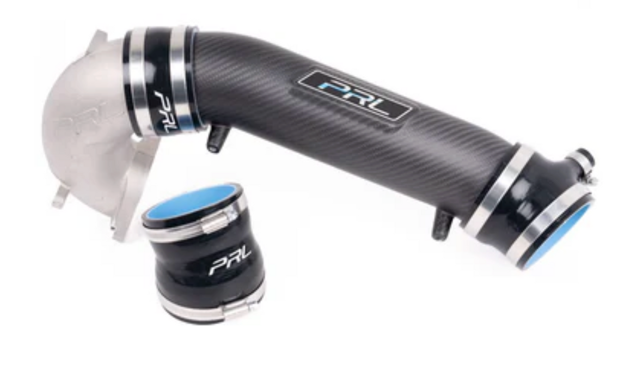 PRL Motorsports® (23+) Integra Type-S/Civic Type-R K20C1 Matte Carbon Fiber Turbocharger Inlet Pipe Kit