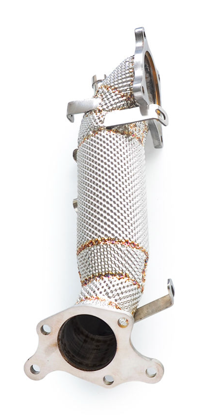 Kingman Speed® (23+) Civic Type-R/Integra Type-S 304SS 3" Exhaust Down Pipe with Heat Wrap Layer
