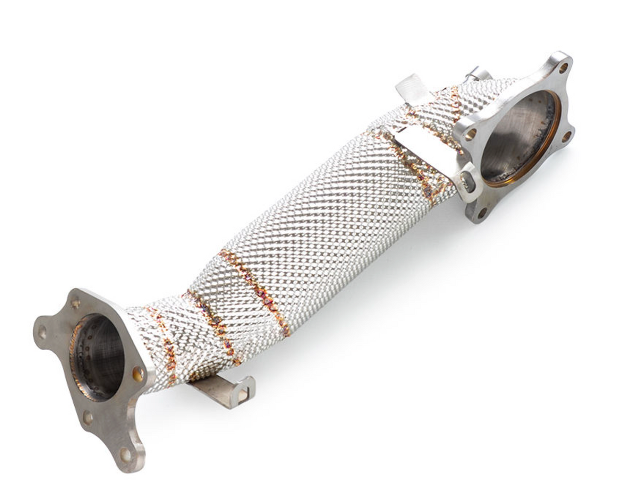 Kingman Speed® (23+) Civic Type-R/Integra Type-S 304SS 3" Exhaust Down Pipe with Heat Wrap Layer