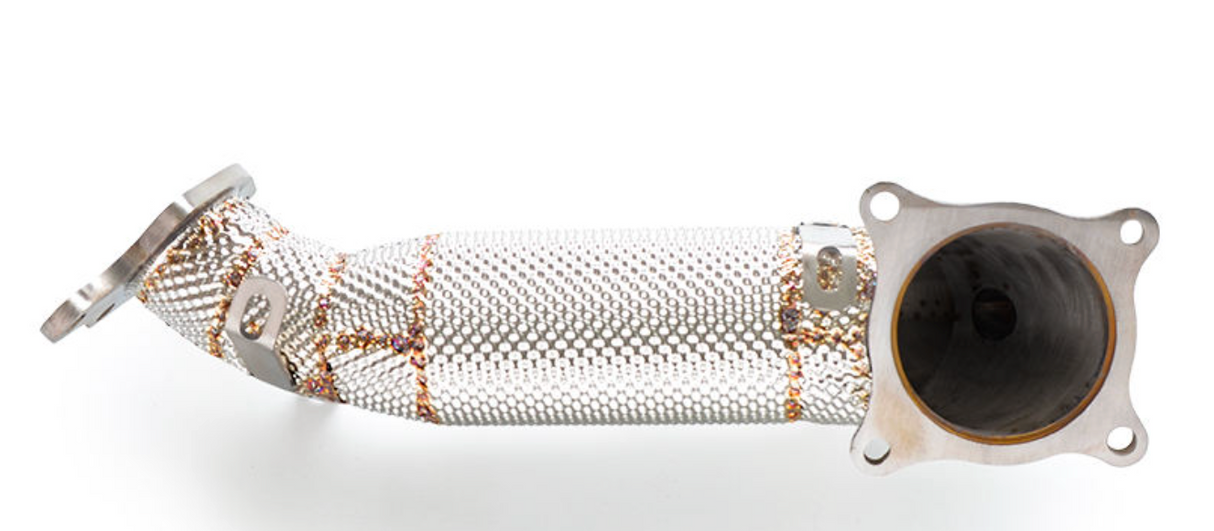 Kingman Speed® (23+) Civic Type-R/Integra Type-S 304SS 3" Exhaust Down Pipe with Heat Wrap Layer