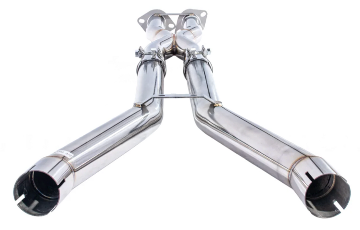 Kingman Speed® (09-13) Chevrolet Corvette C6 6.2L LS3 304SS 3" Catless Exhaust X-Pipe