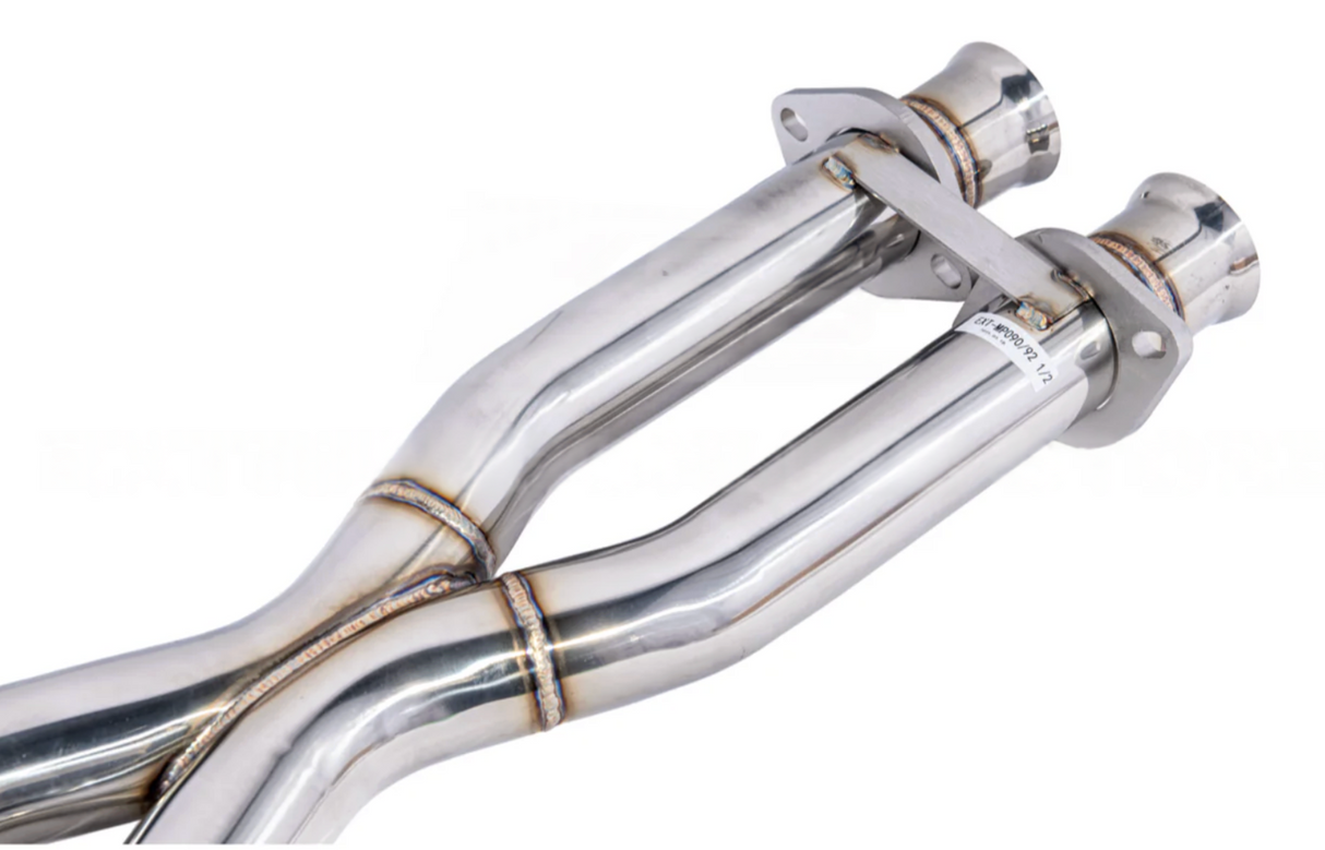 Kingman Speed® (09-13) Chevrolet Corvette C6 6.2L LS3 304SS 3" Catless Exhaust X-Pipe