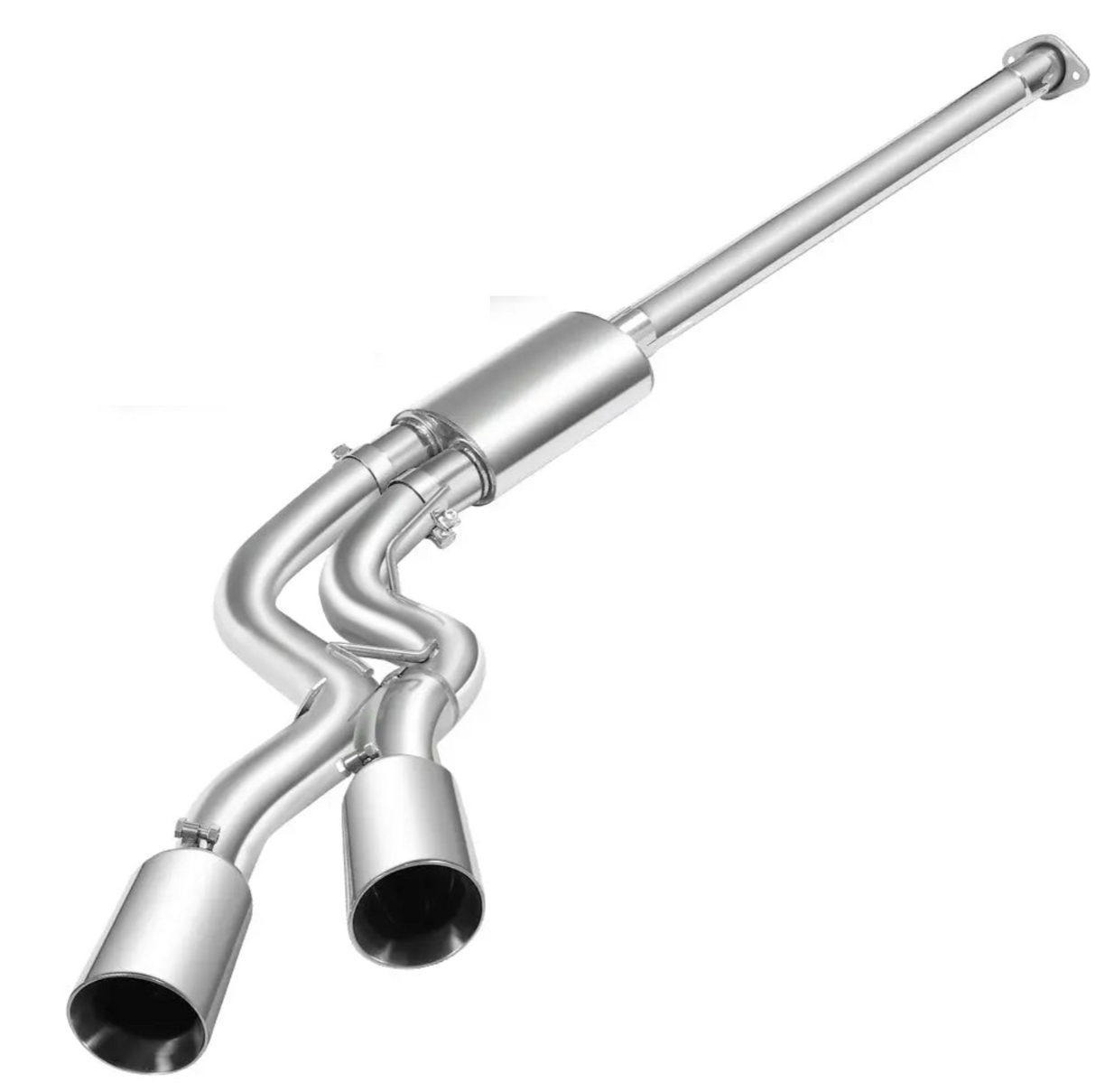 15-20 Ford F-150 2.7L/3.5L/5.0L Cat-Back Exhaust with 4" OD Tips