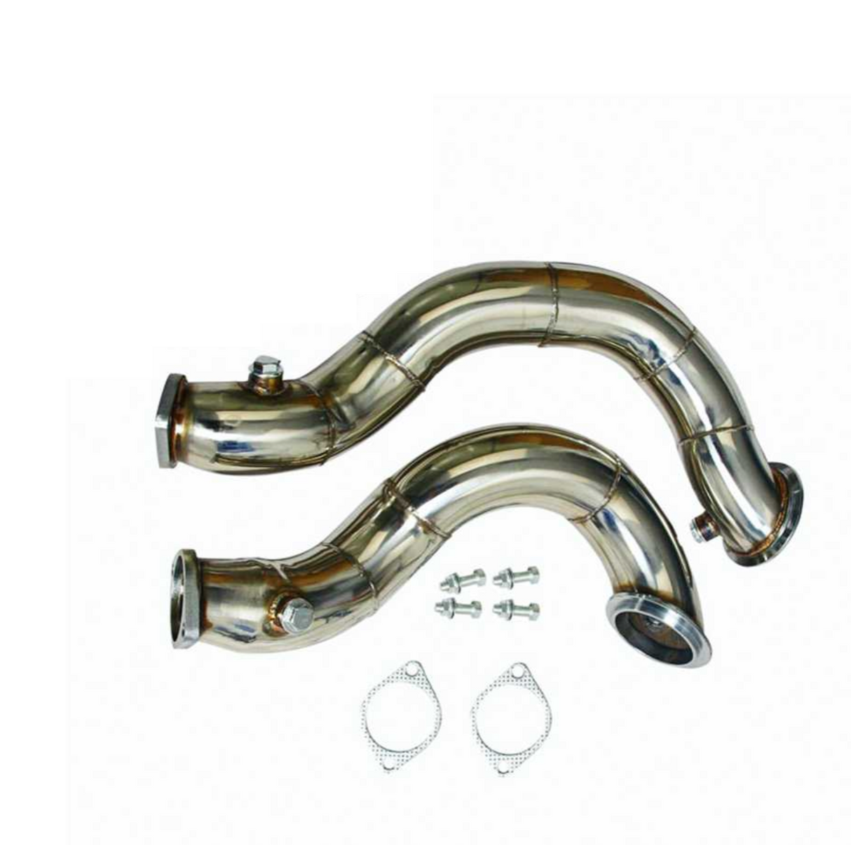 07-10 BMW 135i/335i N54B30 3" Catless Exhaust Down Pipes