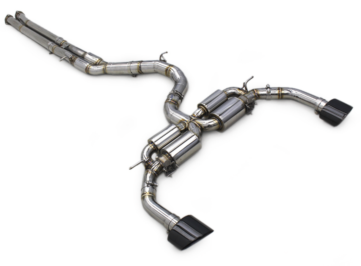 15-23 Audi TTRS/RS3 2.5L 304SS 3" Cat-Back Exhaust with 5" OD Tips