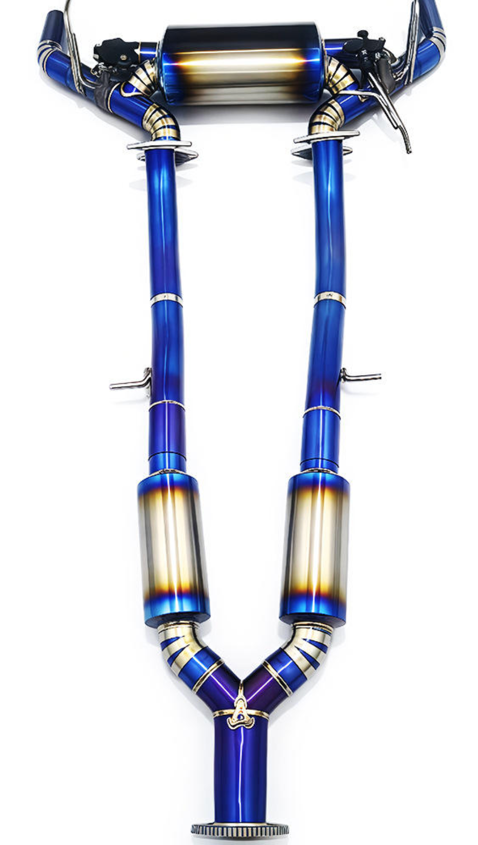 Kingman Speed® (09-20) Nissan 370Z Z34 3.7L Blue Titanium Cat-Back Exhaust