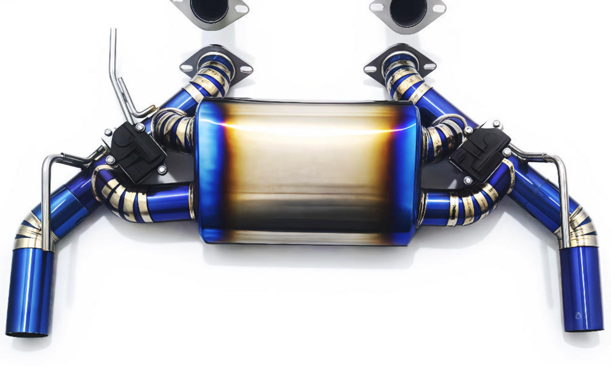 Kingman Speed® (09-20) Nissan 370Z Z34 3.7L Blue Titanium Cat-Back Exhaust