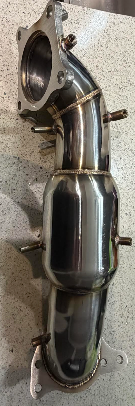 Accord/Civic/Integra 1.5L L15B 304SS 4.5" 400 Cell Catted Down Pipe