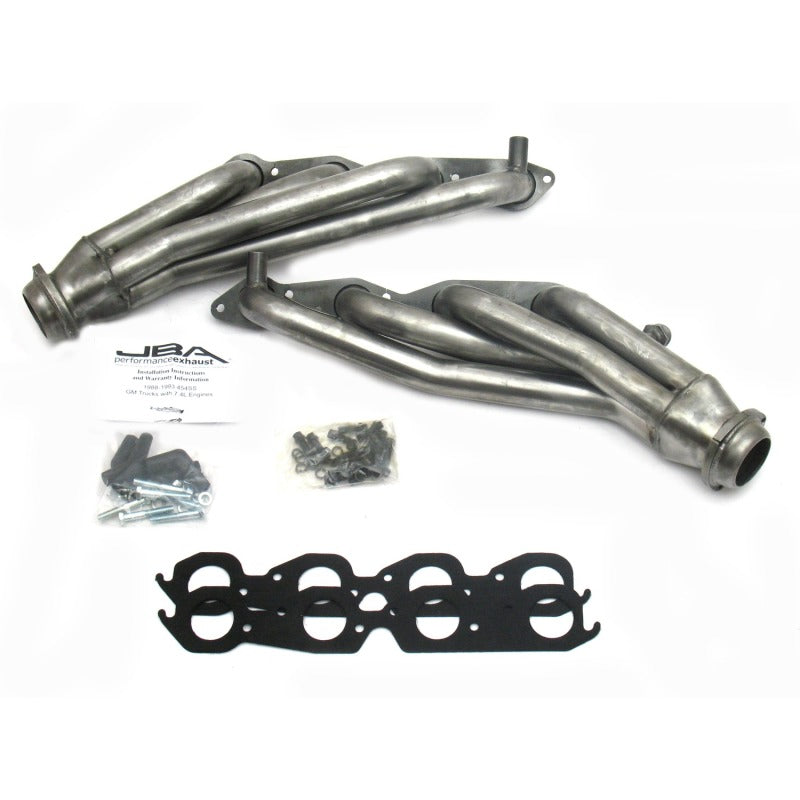 JBA 96-00 GM Truck 7.4L Vortec w/EGR & A.I.R. 1-3/4in Primary Raw 409SS Cat4Ward Header