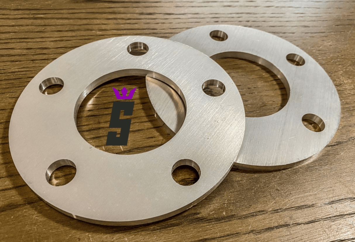 Speedlogix 1/4" Billet Wheel Spacers 2015-2023 Mustang