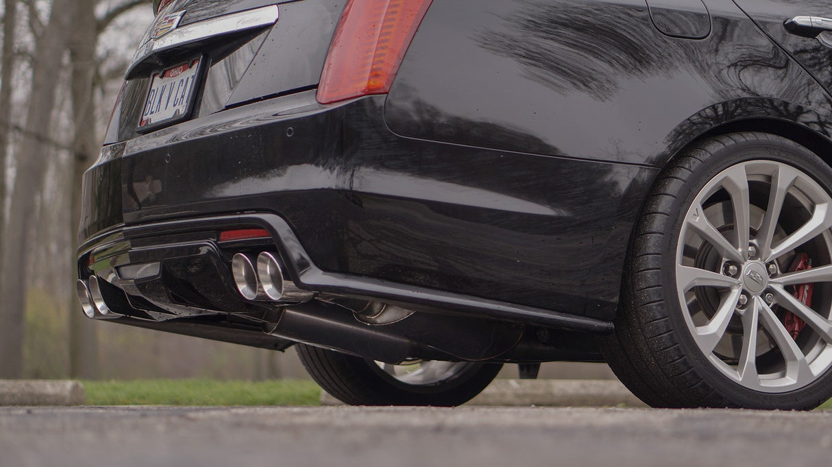 Stainless Works® (16-20) CTS-V Turbo 304SS Cat-Back Exhaust System W/ Quad Rear Exit