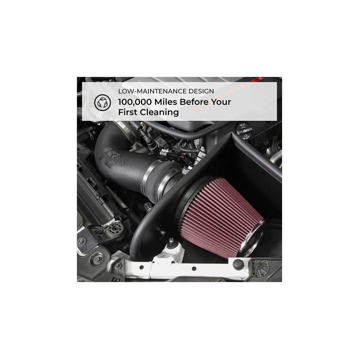 K & N ® (16-21) Honda Civic 1.5L 63 Series AirCharger® Cold Air Intake System