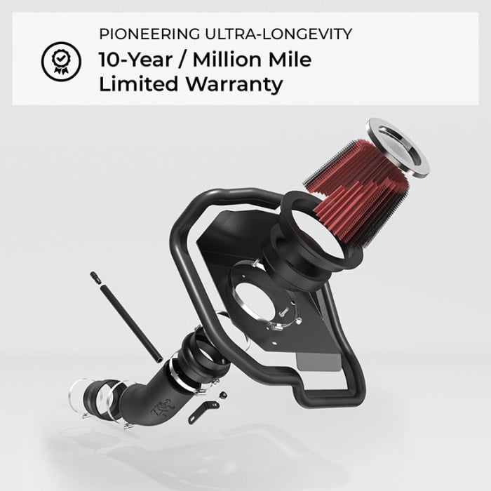 K & N ® (16-24) Camaro LT 63 Series AirCharger Cold Air Intake System