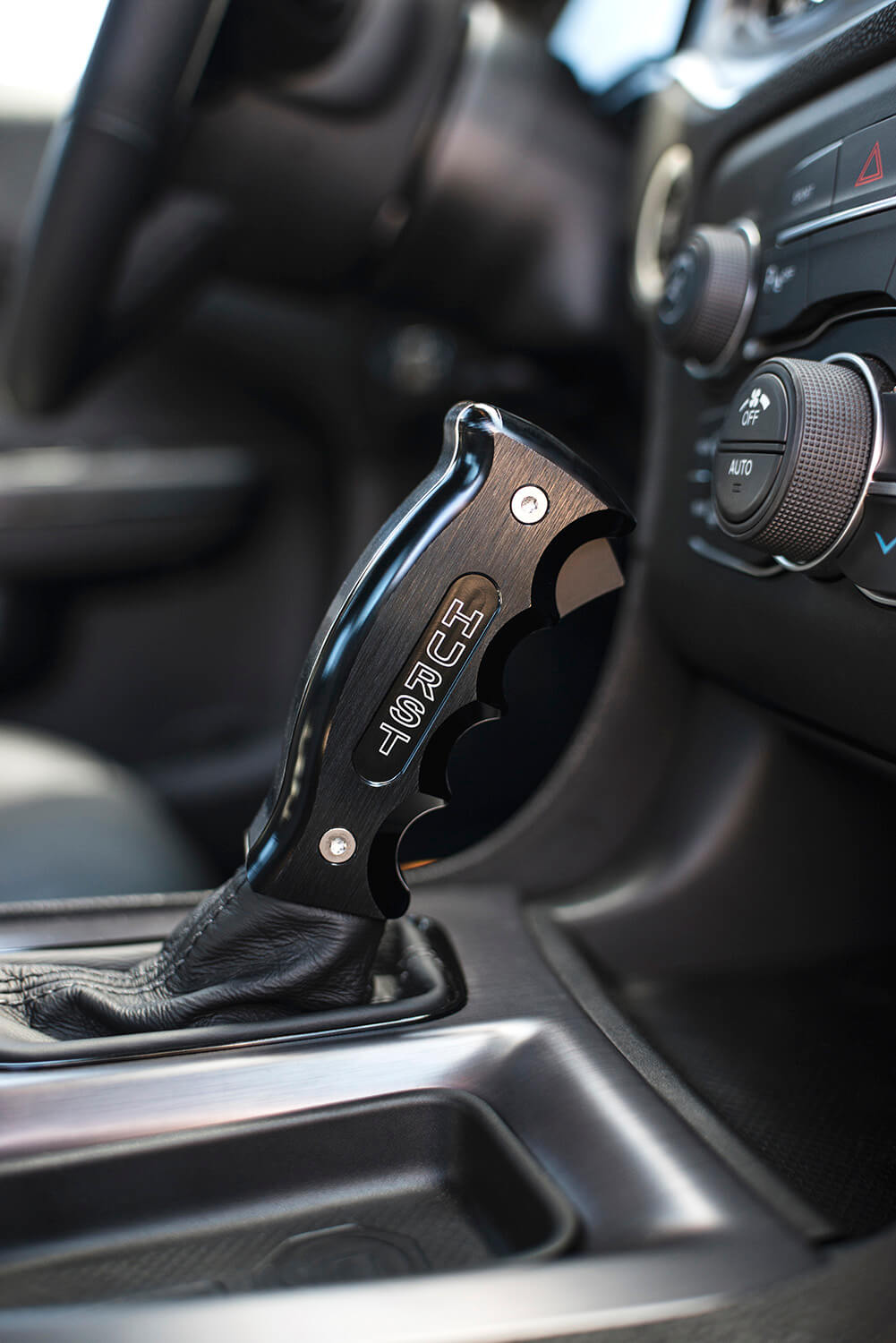Hurst® 5380437 - Billet/Plus Pistol Grip Auto Shift Handle