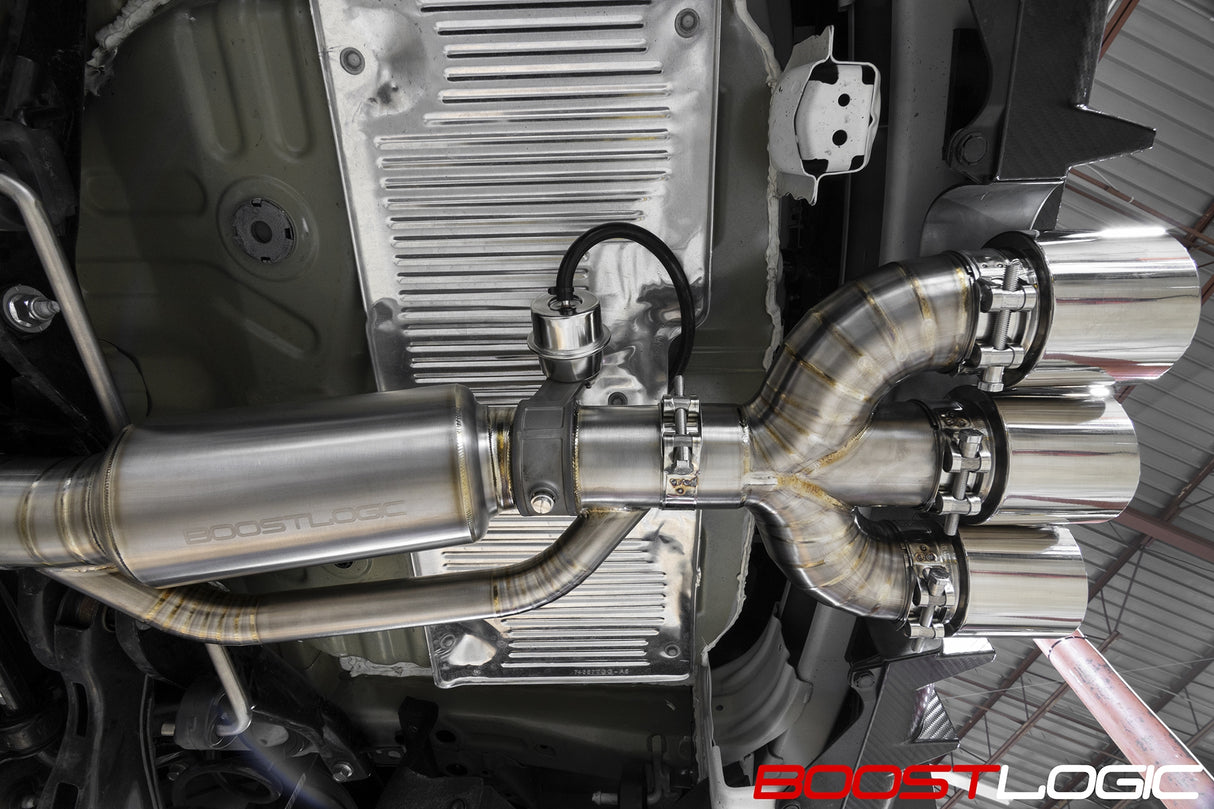 Boost Logic® (17-21) Civic Type-R Titanium Cat-Back Exhaust System