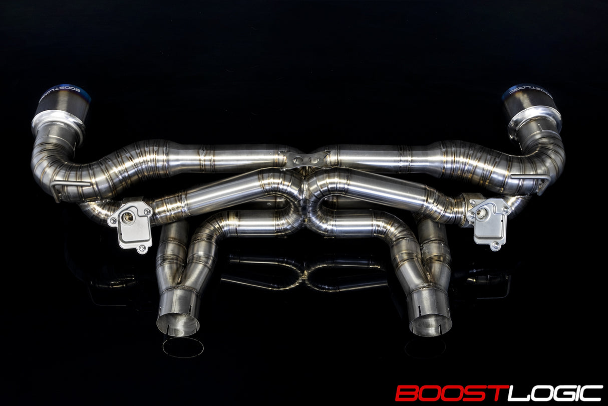 Boost Logic® (19-24) BMW Z4/GR Supra Titanium Cat-Back Exhaust System