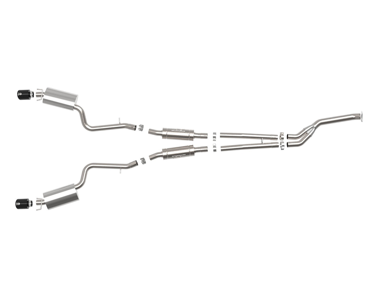 Takeda® (16-23) Lexus IS200t/IS300 2.0L 3" to 2.5" 304SS Cat-Back Exhaust
