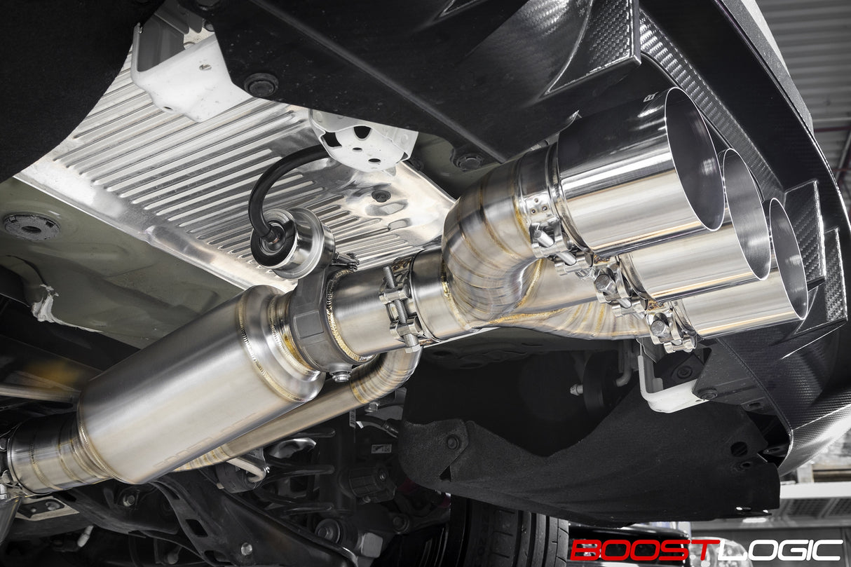 Boost Logic® (17-21) Civic Type-R Titanium Cat-Back Exhaust System