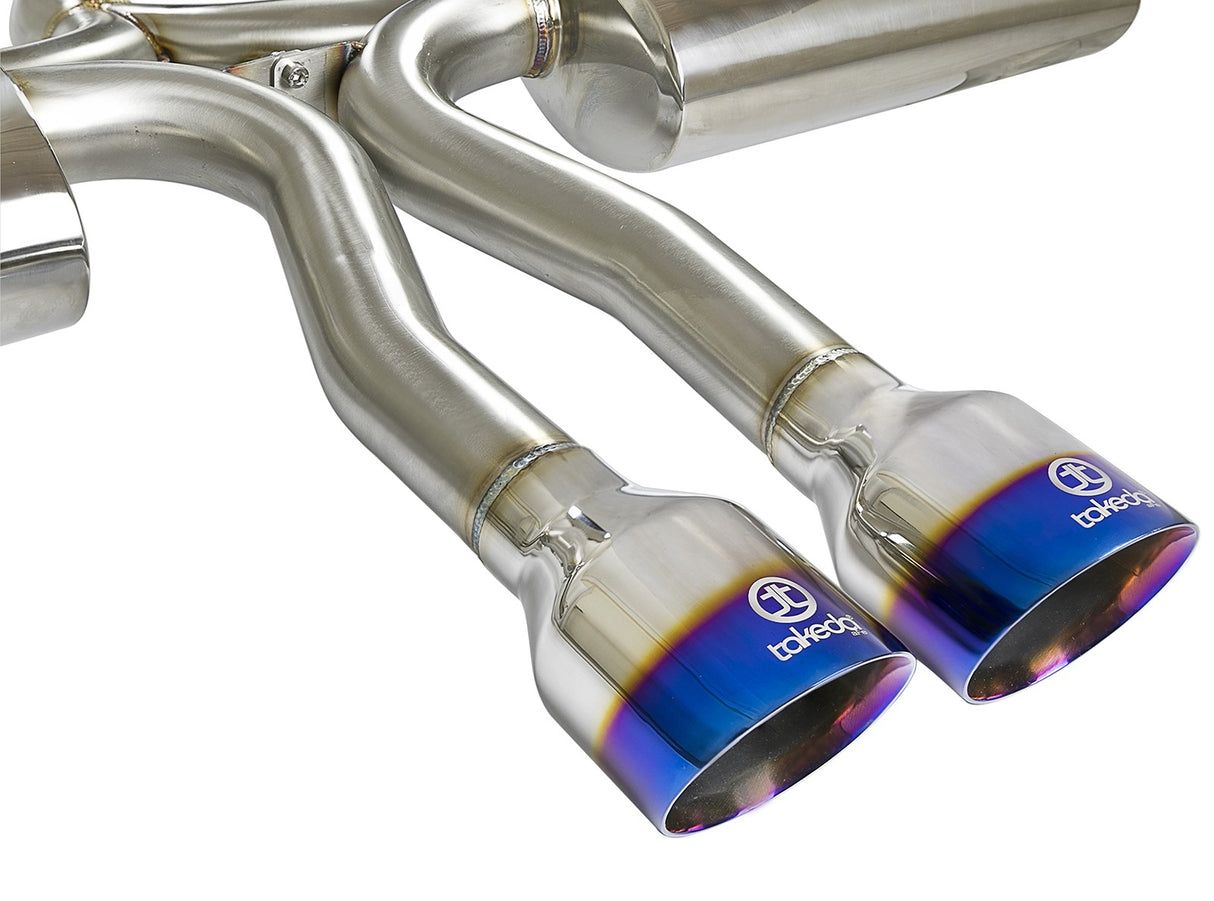 Takeda® (17-20) Civic Si Sedan 3" to 2-1/2" 304SS Cat-Back System