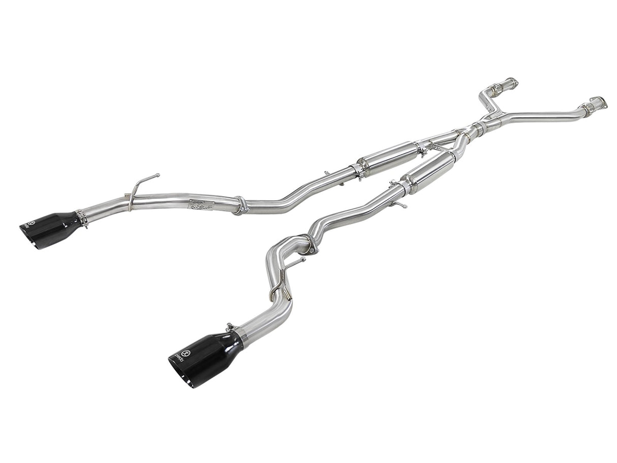Takeda® (17-23) Infiniti Q60 2.5" 304SS Cat-Back System