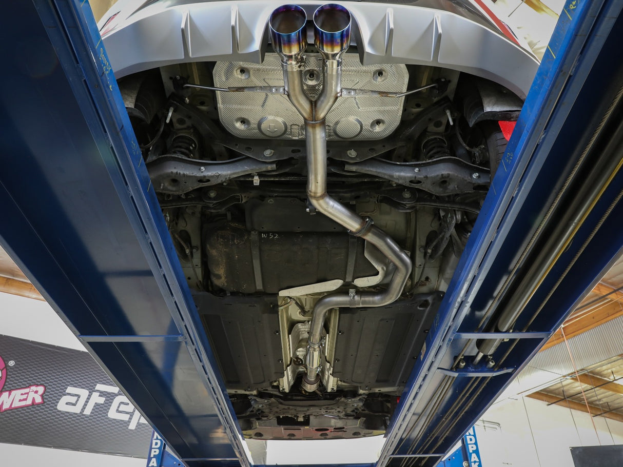 Takeda® (19-23) Hyundai Veloster 3" to 2-1/2" 304SS Axle-Back System