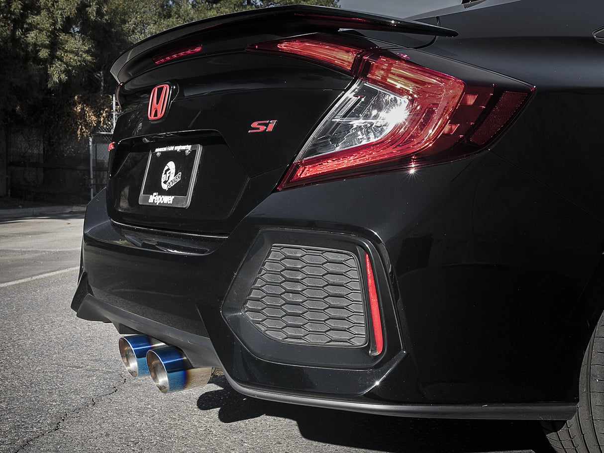 Takeda® (17-20) Civic Si Sedan 3" to 2-1/2" 304SS Cat-Back System