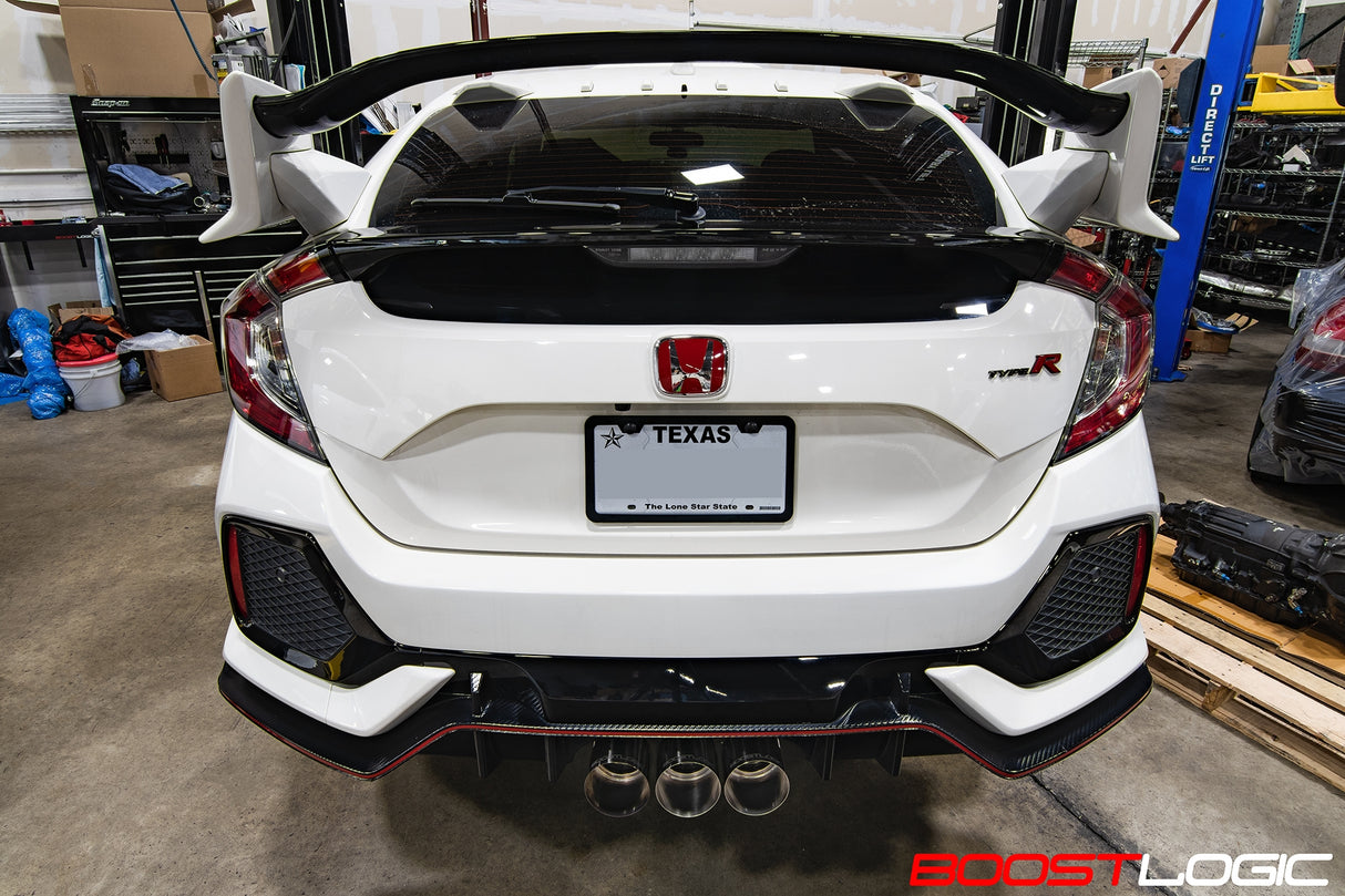Boost Logic® (17-21) Civic Type-R Titanium Cat-Back Exhaust System