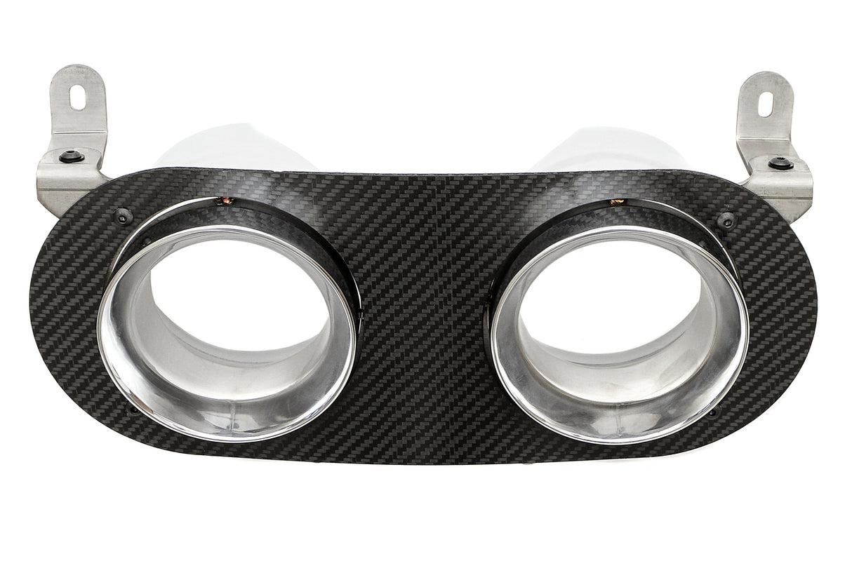 FabSpeed® (10-15) Ferrari 458 Italia Challenge Style Dual Exhaust Tips