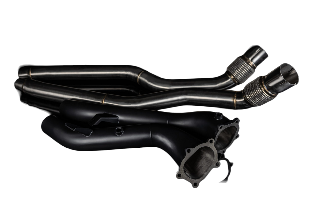 Boost Logic® (12-18) Audi S6/S7/RS6/RS7 304SS 3" Catted Down Pipes