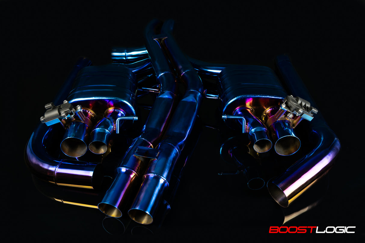 Boost Logic® (19-23) Audi RS6/RS7 Titanium Cat-Back Exhaust System