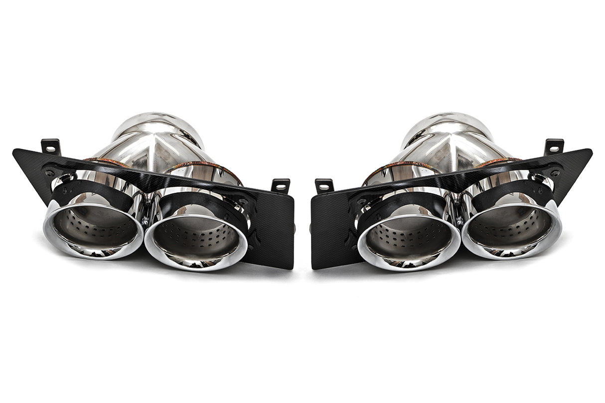 FabSpeed® (04-08) Lamborghini Gallardo Deluxe Quad Style Tips