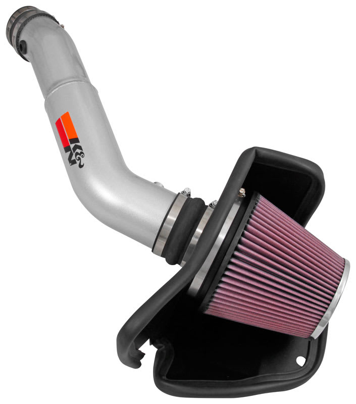 K & N ® (16-20) Cherokee V6 77 Series Aluminum Silver Cold Air Intake System