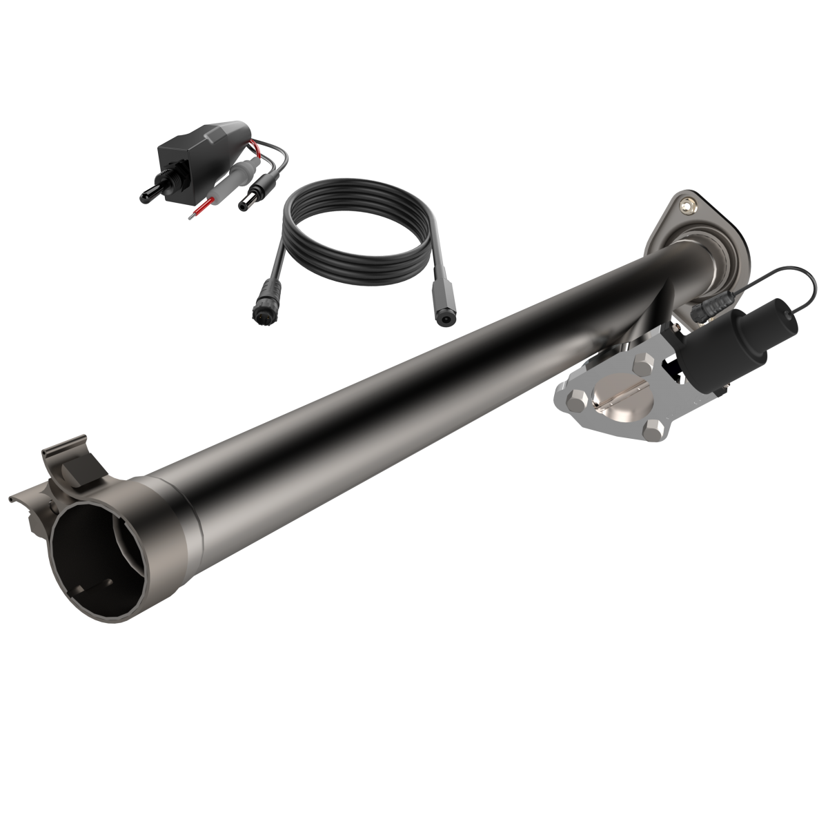 QTP® (15-23) F-150 304SS 2.5" Valvetronic Mid-Pipe (Super Cab/6.5' Bed-Crew Cab/5.5' Bed-145" WB)
